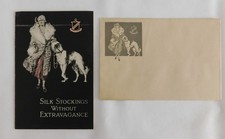 Very Nice Rollins Silk Stockings .Nice Art Deco Illustrations picture
