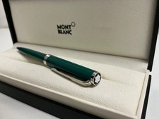 Montblanc PIX Deep Green Ballpoint Pen 128089 Box, Papers + Extra Refill picture
