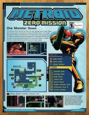 2004 Metroid Zero Mission Game Boy Advance GBA Print Ad/Poster Authentic Art picture