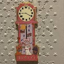 Disney Monogram Grandfather Clock Pin - The Aristocats-Marie, Toulouse & Berlioz picture
