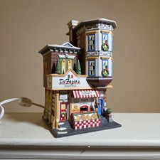 Cool Vintage 2002 Department 56 Christmas In The City Series DeFazio's Pizzeria picture