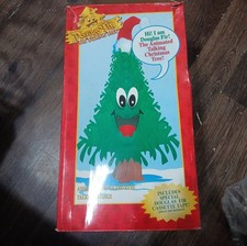 1997 Gemmy Douglas Fir Talking Tree Animated Singing Dancing Christmas READ  picture