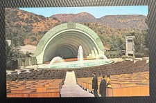 Hollywood Bowl Amphitheater, Los Angeles, California Vintage Color Postcard picture