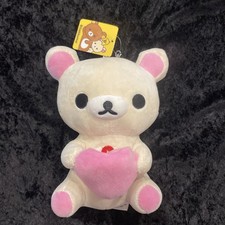 Rilakkuma Korilakkuma Love Heart San-x Plush Stuffed Toy Doll Japan NEW  picture