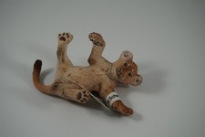 Retired Schleich Wild Life Africa Lion Cub, Lying 14376 New with Tag picture