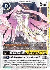Digimon EX13 Sistermon Blanc Awakened  Ex13-065 Rare Card x 4 Playset Pre Order picture