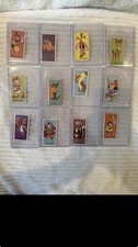 1957 Barratt & Co. Walt Disney Characters 2nd Series Card lot (12) picture
