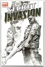 Secret Invasion #3 Marvel Variant Edition Mike Deodato Jr. 2008 picture