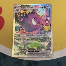Pokémon TCG Gengar ex 154/128 30th Celebrations Ultra Rare Full Art Holo picture