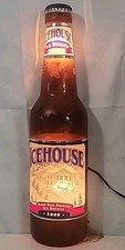 N.O.S. Vintage Miller Icehouse Plank Road Brewery Beer Bottle Light Up 3-D Sign picture