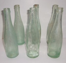 6 Vintage Pre-Prohibition, Embossed Pabst Blue Ribbon Beer Bottles picture
