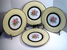 VTG Noritake Morimura Hand Painted Nippon Set Of 4 Dinner Plates  11