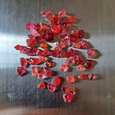 Spinel Red Pink Genuine crystal rough Myanmar Natural Burmese 30 carats  picture