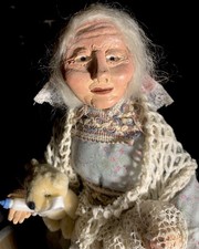 Grandma For Hire : Character By Marina Cantlon 1985 Handmade-One Of A Kind picture