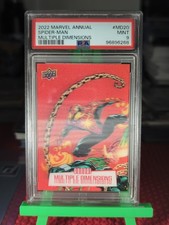 2022-23 Marvel Annual Multiple Dimensions #MD20 SSP Spider-Man PSA 9 MINT picture