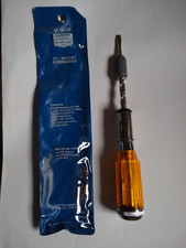 New Original Fuller Brand Press Rotating Spiral Push Ratchet Screwdriver w/bits picture