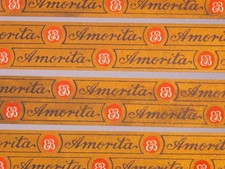 11 Amorita Metallic Bronze Tobacco/Cigar Label Band Unused  11