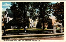 1930s Postcard Pleasant View Mary Baker Eddy Residence Concord New Hampshire picture