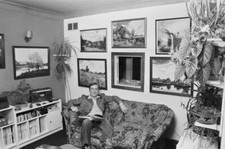 English Actor Patrick Troughton At His Home In Teddington London 2 Old Photo picture