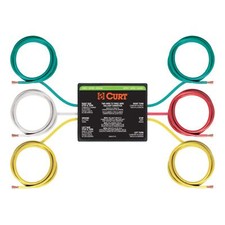 CURT 2 to 3 Wire Taillight Converter for Dinghy Towing Ready to Install picture