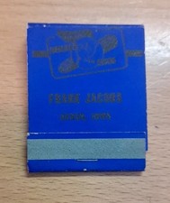 Frank Jacobs Dekalb Chix Matchbook c1970s Vintage Unstruck picture