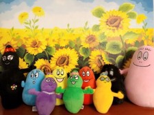 Rare 9pcs family Barbapapa and Barbamama Plush Doll Toy NEW picture
