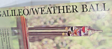 Acurite Galileo Thermometer W/Glass Globe Barometer-Weather Masterpiece-Nice picture