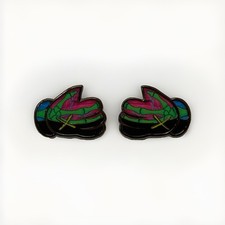 🔥 CopShopThrift 🔥  Kaws Anatomical GLOVES Hat Pins Set Of 2 Pins picture