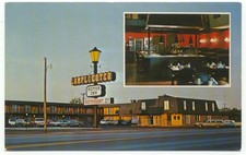 Abilene TX Lamplighter Motor Inn Motel Postcard Texas picture