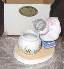 Kitty Cucumber AT THE FISHBOWL Porcelain Figurine BEST EBAY PRICE MINT IN BOX picture