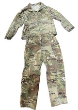 SET MASSIF 2-Piece FR Flight Suit Multicam MS/SS (Jacket+ Pants) picture