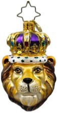 Christopher Radko Roaring Royalty Gem Lion King Christmas Tree Ornament 1020654 picture