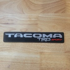 Toyota Tacoma TRD Sport Embroidered Patch Black Truck Emblem Badge 8