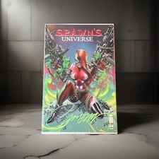 Spawn's Universe #1  . CAMPBELL'S COMPLETE VARIANT SET A-D SIGNED W/COA MT  picture