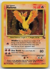 Moltres (12) Holo Rare Holo FO 12/62 MP picture