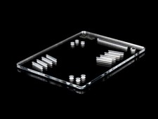 OG Snuff Tablet Board Classic Silver Mirror Original Mirrored Acrylic Tray  picture