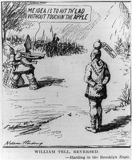 Photo:William Tell, Reversed picture