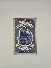 The McIntosh Locomotives Caledonian Railway A.B. MacLeod ABC Locomotive Booklet picture