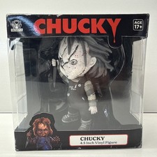 Culturefly Chucky Vinyl Figure Black White Chase Edition picture