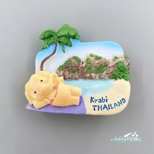 KRABI, Thailand Tourist Souvenir 3D Resin Refrigerator Fridge Magnet Craft Gift picture