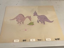 The Land Before Time Original Movie Cel 1988 picture