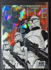 2021 Star Wars Chrome Galaxy Republic: Unite Atomic Refractor /150 picture