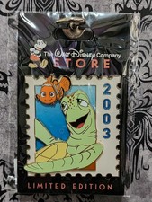 DEC WDCS D23 2026 Pixar Stamp Nemo Crush Finding Nemo 2003 LE Disney Pin picture