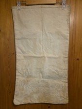 Vintage 1950s Connecticut State Highway Dept. Canvas Sack 15x26 picture