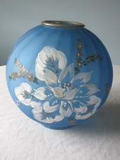 vintage blue swirl 9