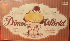 POP MART DIMOO World Crush on Coffee Series Plush Keychain Blind Box set picture
