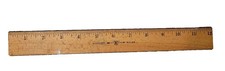 Vintage Westcott Ruler Wooden 12