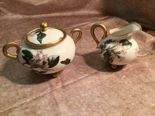 Vintage Heinrich H&C   Creamer & Sugar Bowl With Lid Set picture