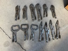 Vtg Petersen Dewitt Vise Grip Lot of 13 9LN 6R 7R 10R 10WR 7WR picture