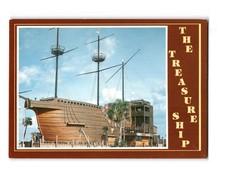 The Treasure Ship Replica, Panama City Beach, Florida, Postcard picture